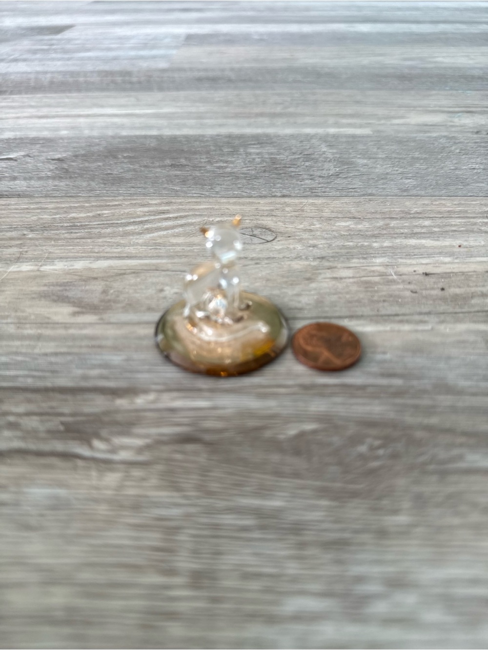 Glass Baron Mini Glass Cat Figurine